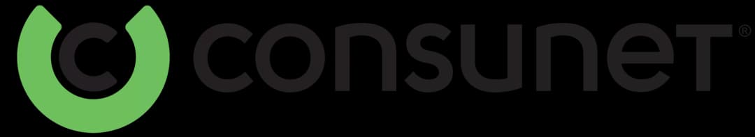 Consunet logo with registered mark full and inverted RGB 11