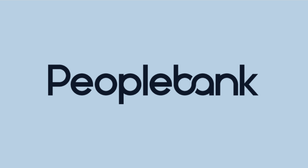 Lightblue background Peoplebank logo