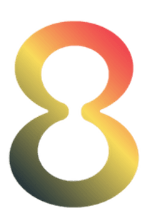Logo 8people transparent background