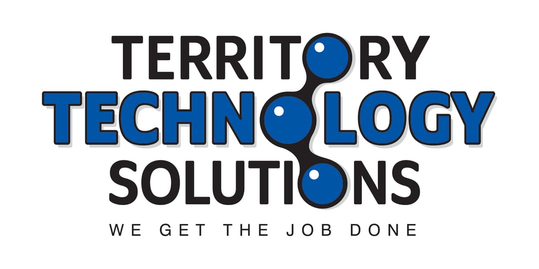 Territory Technology Solutions Logo Updates 2022 Tagline Colour